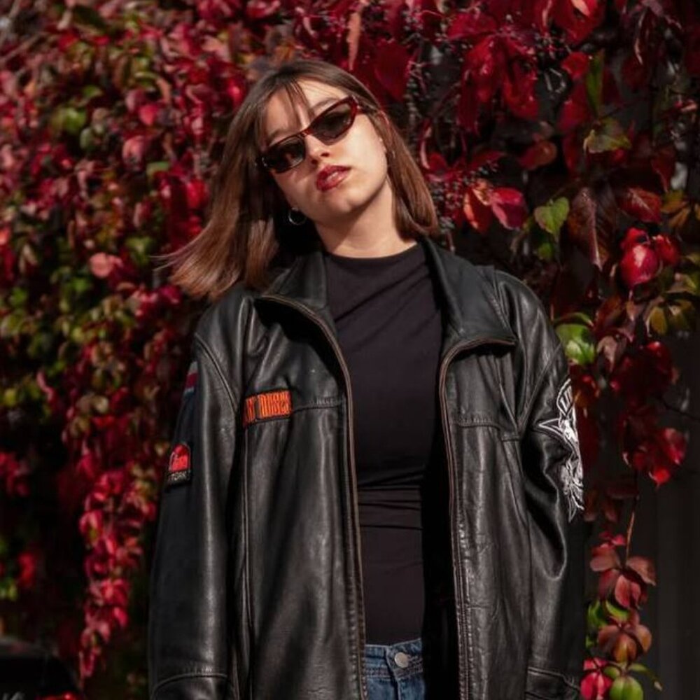 Saint Laurent SLM126 003 Sunglasses Havana Cat Eye Frame, Green Lenses - Picture 6 of 11